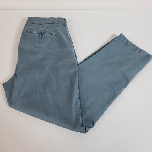 Liverpool Blue Straight Leg Pants - Picture 6 of 8
